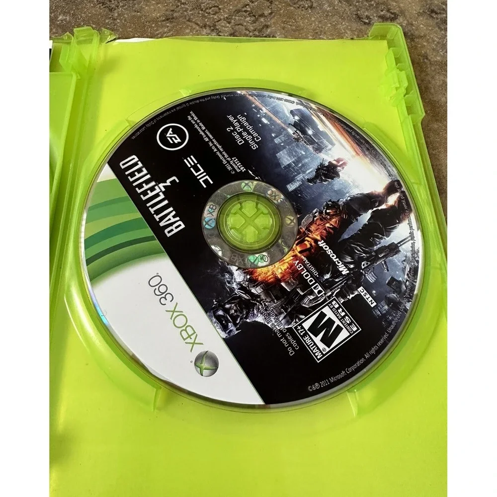 Battlefield 3 (Microsoft Xbox 360, 2011)